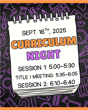 Curriculum Night